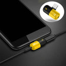 2 In 1 Dual Headphone Jack Type-C Adapter Audio Charger Splitter Converter