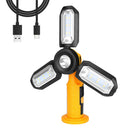 LED Work Light USB Rechargeable Outdoor Inspection Lamp Hand Torch Power Bank