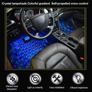 Car Interior USB Atmosphere LED Light Modified Foot Decoration Projection Lamp