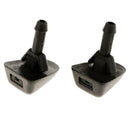 2x Windshield Wiper Water Spray Jet Washer Nozzles for Volvo C30 C70 S40 V40