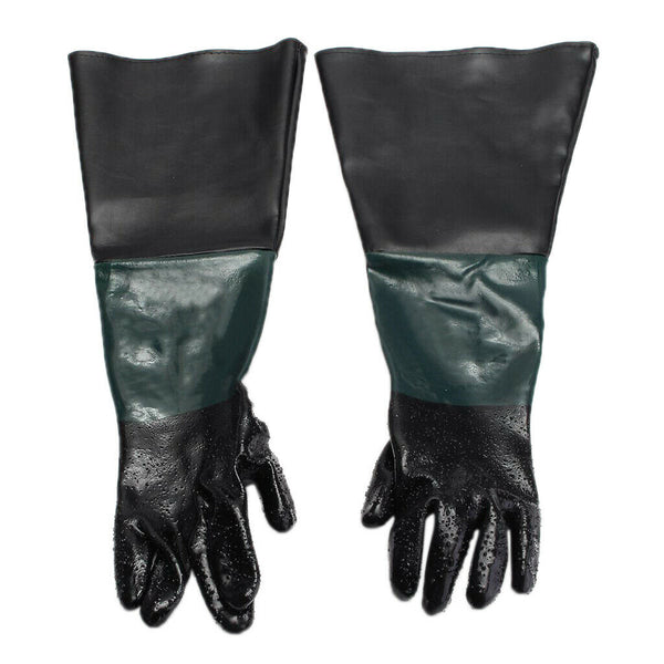 Heavy Duty Sandblasting Gloves 7x24'' Sandblaster Sand Blast Blaster Blasting