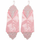 Women' Flora Short Wedding Dress Glove Fingerless Elegant Gloves for Bride