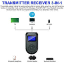 3 in1 Bluetooth 5.0 Transmitters Receivers Wireless PC Adapters Fo Audio B4P3