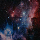 Nebula Tapestry Galaxy Stars in Space Celestial Astronomic Planets in the U