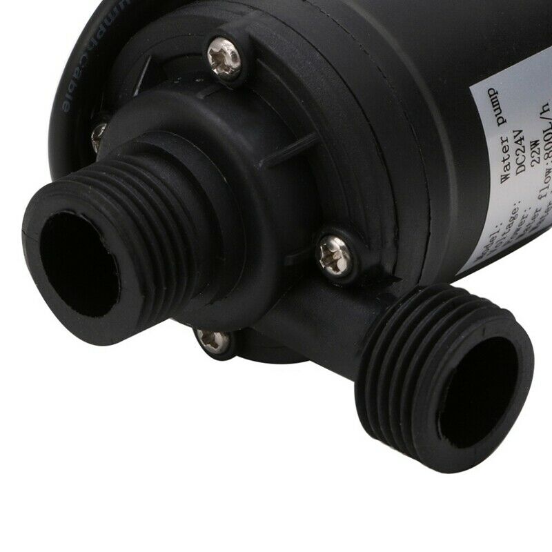 800L/H 5m DC 24V Solar Brushless Motor Water Circulation Water Pump Submers Q7B6