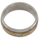 Dragon Scale Dragon Pattern Beveled Edges Celtic Rings Jewelry Wedding Band I9R5