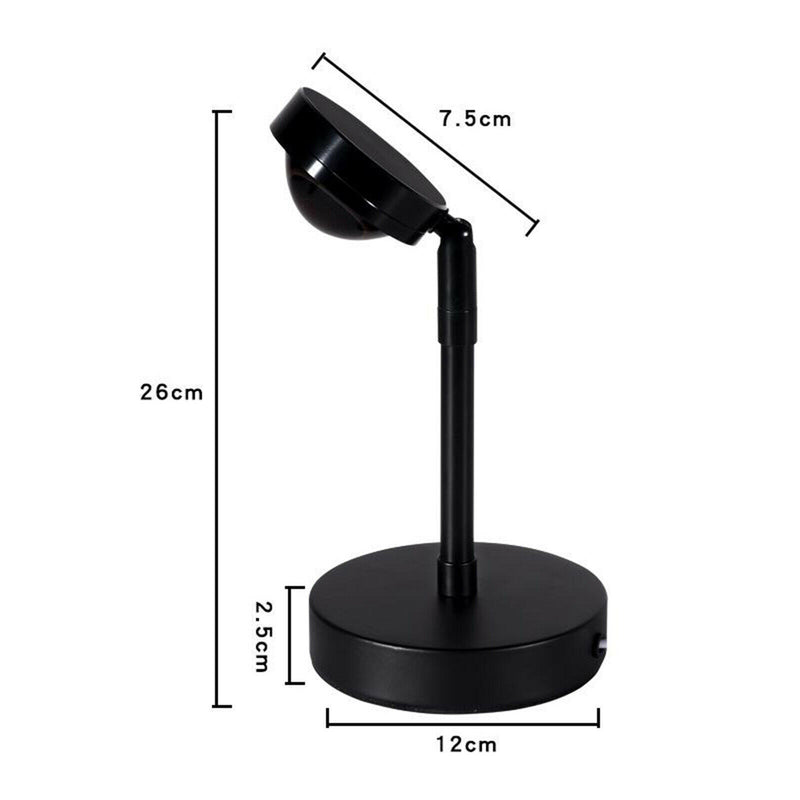 LED Projector Atmosphere Night Light Lamp USB Background Party Wall Decor