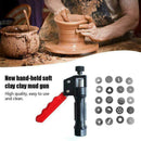 20 Discs Polymer Clay Extruder Craft Gun Sculpey Sculpting Sugarcraft New T Q5R8