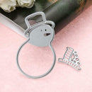 Snowman DIY Metal Stencil for Scrapbook Embossing Craft Cutting Die Decor A