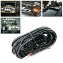 2M For LED Work Light Bar Wiring Harness Kit 12V 40A Switch Relay Fuse I1K3
