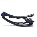 Black Back Hair Shaver Mens Back Hair Remover Shaving Foldable Body ShaverS Ew