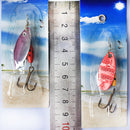 30x Top Good Assorted Metal Spinner Baits Fishing Spinners Lures Salmon Bass FT