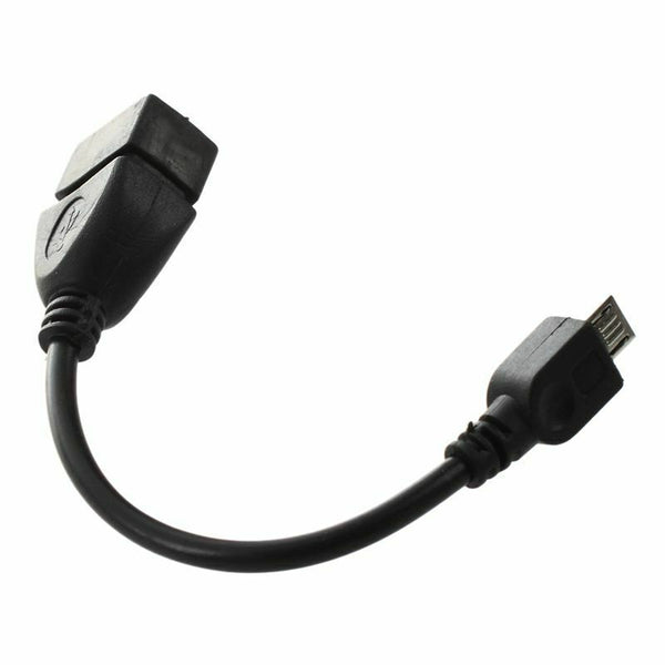USB A 2.0 female to Micro USB B male Cable Adapter W1Y1