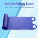 Heavy Duty Snow Sled Adults Skiing Outdoor Folding Winter Sports Sand Grass Pad