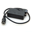 DR-E8 Camera Power Coupler DC Dummy Battery Pack for Canon 550D 600D 700D