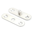 56mm L Hardware Stainless Steel 360 Degree Rotating Door Pivot Hinge ToneRota Gn