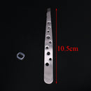 2pcs precision eyebrow tweezers of out ultra fine point stainless steel tweeR3C