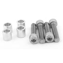 4x Front Fender Raiser Kits Bolts for BMW R nineT Racer R nineT Urban G/S