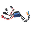 35A Brushless ESC Electronic Speed Control Metal Blue for 1/14 1/12 RC Car