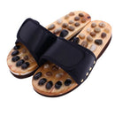 Pebble Stone Foot Massage Slippers Reflexology Feet Elderly Acupuncture Hea