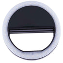 Portable Selfie Ring Flash Led Fill Light Lamp Camera Photography Spotlight