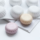 6Cavity Round Gears Silicone Soap Mold Reusable Silicone Molds DIY Craft Soap OZ