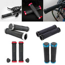 4 Pairs Bike Rubber Handlebar Grips Dual Locking for Road Mountain MTB Bike