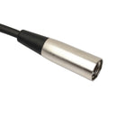3P XLR Male Jack to 1/4" 6.35mm Female Plug Stereo Microphone Adapter Silve