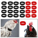 24 Pieces Chicken Collar Prevent Rooster from Screaming Disturbing Neighbors NEW