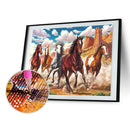 5D DIY Diamond Painting House Full Round Drill Embroidery Cross Stitch Kit A