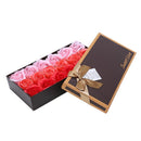 18Pcs Creative Gradient simulation rose Soap flower Red