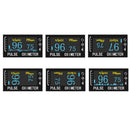 Fingertip Pulse Oximeter, OLED Display, Blood Oxygen Saturation Monitor