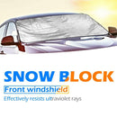 Car Front Windshield Cover Windscreen Snow Ice Shield UV Shade 4.82x3.35ft