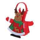 Santa Claus bags Christmas gift bags thicken non-woven Santa Claus dress up