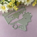 Couple lighthouse Design Metal Cutting Die For DIY Scrapbook Album Paper Card FT