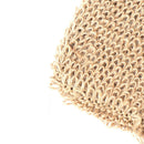 100% Natural Exfoliating Scrubber Jute Hemp Back Bath and Shower Clean BodyS Ew