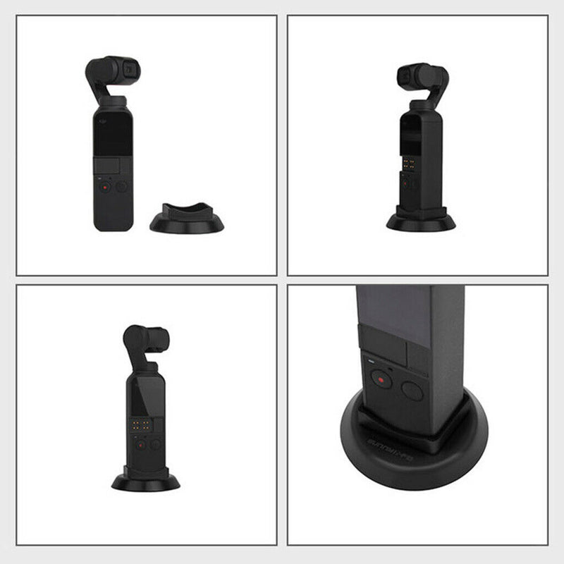 Black Supporting Desktop Stand Base for DJI OSMO Pocket Handheld Camera