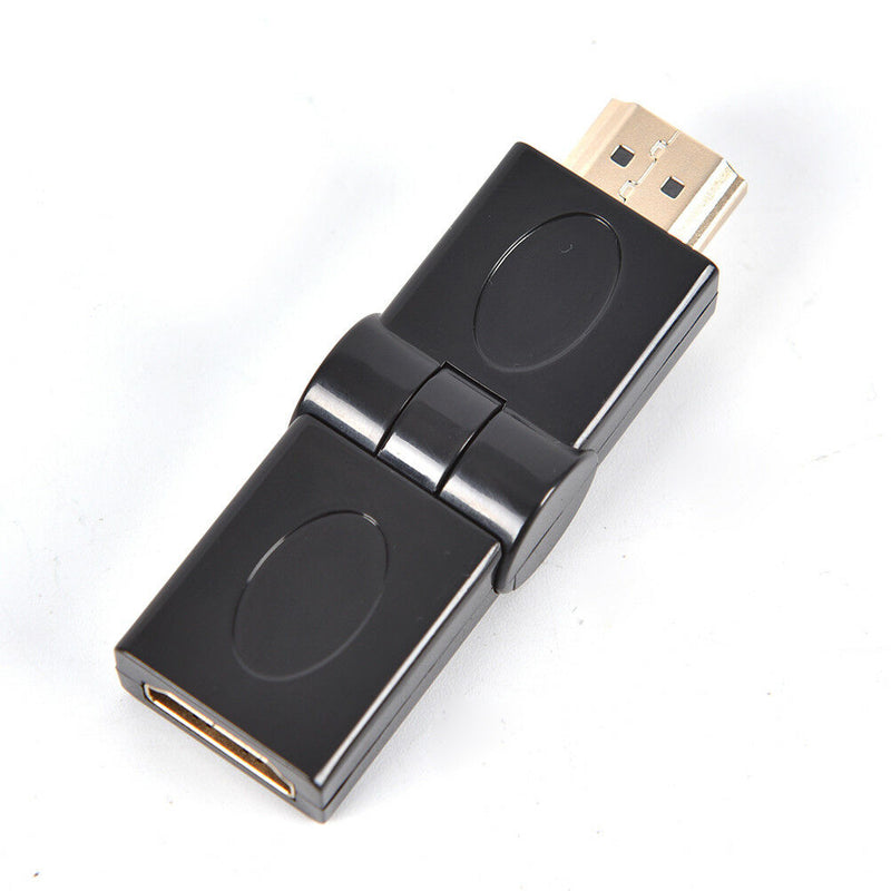 1x HDMI Right Angle Male To Female 90-180 Degree Adapter Cable Lead ConnectorAlj