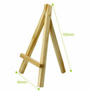 Mini 6 inch Tall Wooden Easels Artistic Projects Photo Name Menu Holder Tab I4V8