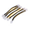 5x ATX 4 Pin Male to 8 Pin Female EPS Power Cable Adapter CPU Power Supply