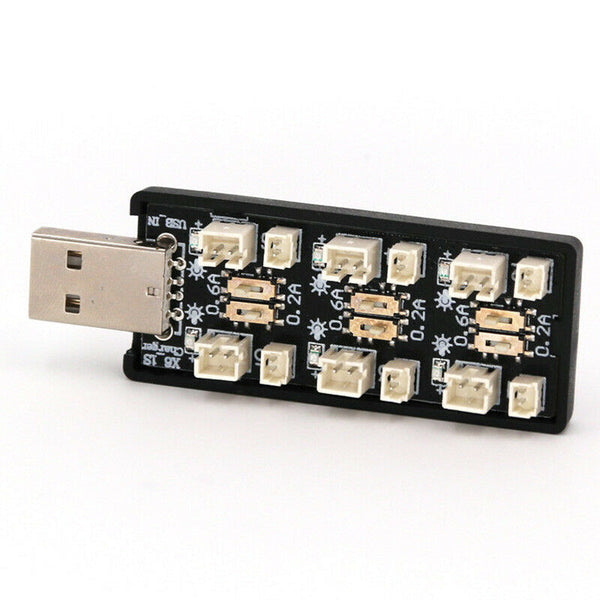 6CH USB 3.8V 1S LiPo Battery Charger Charging Board RC Accessory with USB I P7V1