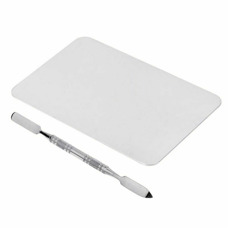 2pack Makeup Palette Nail Art, Make-up, Eye Shadow Dappen Dish For Paint Co J4P6