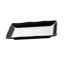 Serving Tray Drinks Snacks Bar Party Tray Black G 25.2x17.6cm