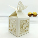 40pcs Wedding Party Butterfly Sweets Cake Candy Favour Favors Gift Boxes