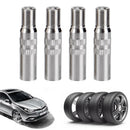 4PCS Metal Tyre Tire Wheel Valve Extension Extender Caps Stem For Car Truck Van