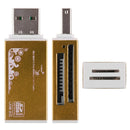 USB All in one Multi Memory Card Reader for Micro SD/TF M2 MMC SDHC MS MS PRO