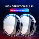 2X Round Car Blind Spot Rear View Mirrors Wide Angle Convex Rearview Mirror 2"