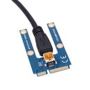 The fifth generation of PCIE 1X to 16X extension card to strengthen the pow