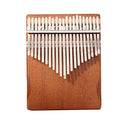 21 Key Kalimba Musical Instrument Mahogany Wood Thumb Finger Piano (Coffee) A