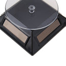 Solar Showcase 360 Turntable Rotating Jewelry Watch Ring Display Stand 037